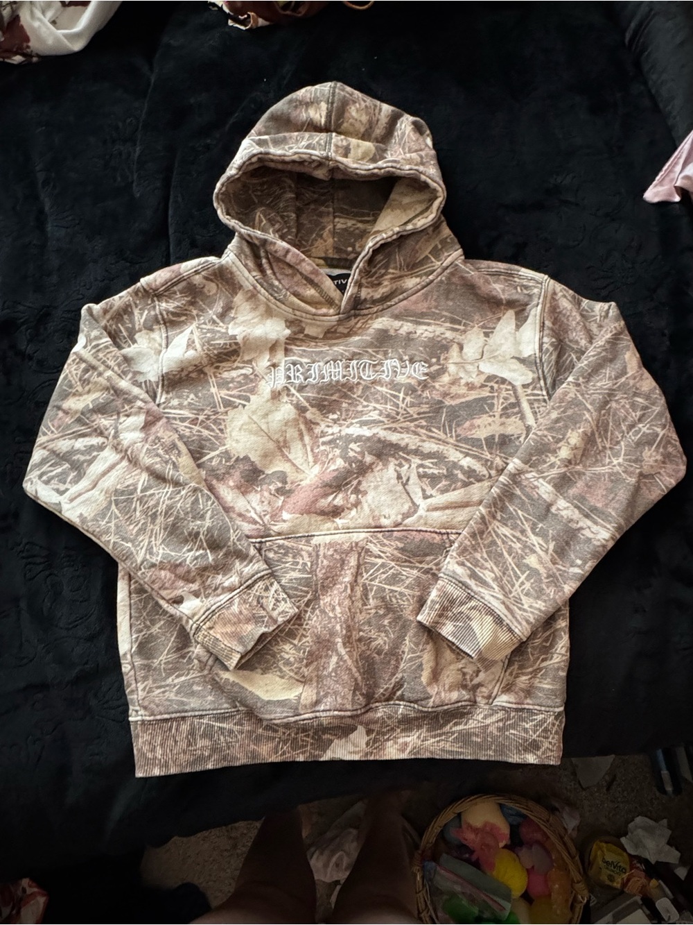 Primitive Brown Camo Hooded Sweatshirt